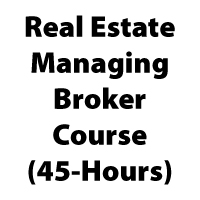 Managing Broker Pre-License 45-Hr Package (LIVE ONLINE – Zoom) — Winter 2025